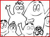 Giochi di Barbapapa da Colorare